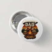 Camping Papa Est. 2026 Personalisierter Knopf Button (Vorne & Hinten)