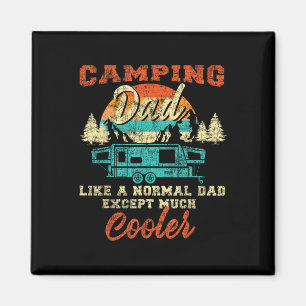 Camping Papa Pop-Up-Camper Rv-Anhänger Retro Vinta Magnet
