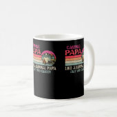 Camping Papa wie ein normales Papa nur viel Cooler Kaffeetasse (VorderseiteRechts)