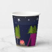 Camping Paper Cups Pappbecher (Vorderseite)