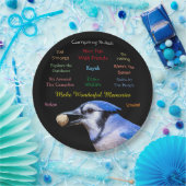 Camping Pappteller (Party)