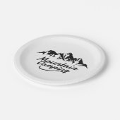 Camping Pappteller (Schrägansicht)