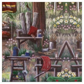 Camping Paradise Chair Fabric Stoff (Nahaufnahme)