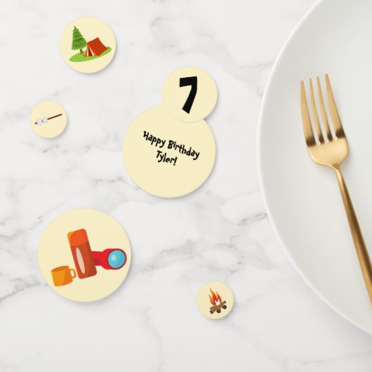 Camping Party Confetti Tischdekor Konfetti (Gruppe)