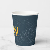 Camping Party Cups | Beiß! Pappbecher (Rückseite)