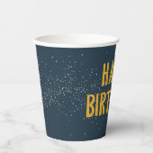 Camping Party Cups | Happy Birthday Pappbecher (Vorderseite)