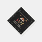 Camping Party Paper Napkins Serviette (Ecke)