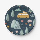 Camping Party Paper Teller (Vorderseite)