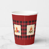 Camping Party Personalisiert Pappbecher (Rechts)