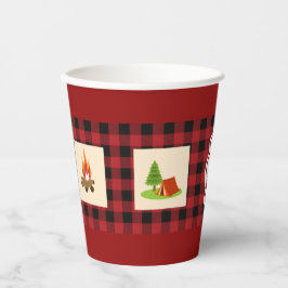 Camping Party Personalisiert Pappbecher