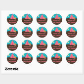 Camping Party Stickers (Blatt)