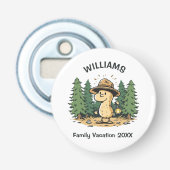 Camping Peanut Flaschenöffner (Vorderseite)