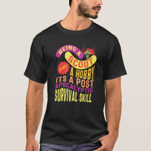 Camping-Pfadfinder Ist Kein Hobby-Totenkopf-Zelt-Ü T-Shirt