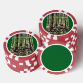 Camping Poker Cards Pokerchips (Stapel)