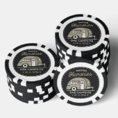 Camping Poker Chips - Erinnerungen machen Eine Web (Stapel)