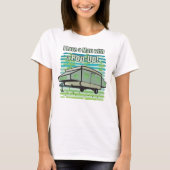 Camping PopUp Camping Puns T-Shirt (Vorderseite)