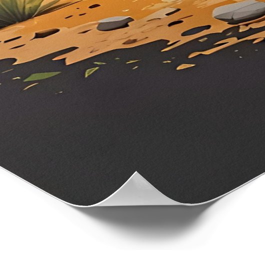 Camping Poster (Ecke)