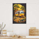 Camping Poster (Küche)