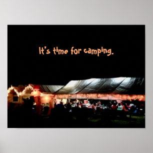 Camping Poster