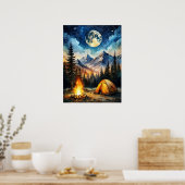 Camping Poster (Küche)