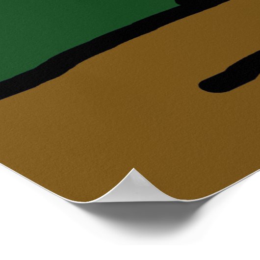 Camping Poster (Ecke)