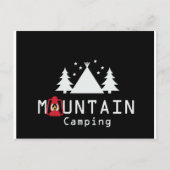 Camping Postkarte (Vorderseite)
