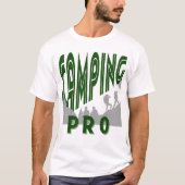 Camping pro - berufliche Wohnmobil-Maskuline T-Shirt (Vorderseite)