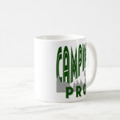 Camping pro print für ihn - beruflicher Camper Kaffeetasse (VorderseiteRechts)