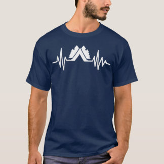 Camping-Puls-Freunde T-Shirt