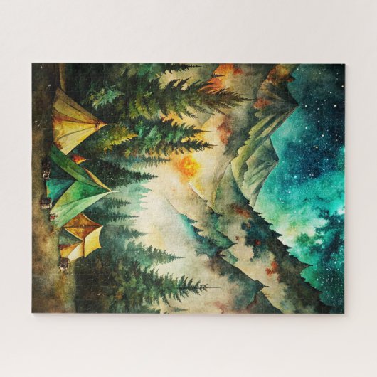 Camping Puzzle (Horizontal)