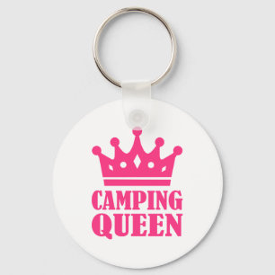Camping Queen-Champion Schlüsselanhänger