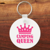 Camping Queen-Champion Schlüsselanhänger (Vorderseite)