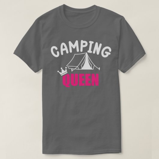 Camping Queen T-Shirt (Design vorne)