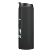 Camping Quote Urlaub Thermosbecher (Nach rechts gedreht)