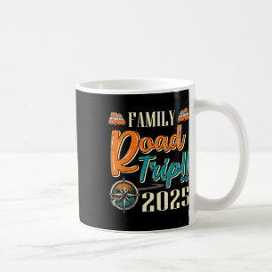 Camping-Reise-Passende Familien-Straßenreise 2025  Kaffeetasse