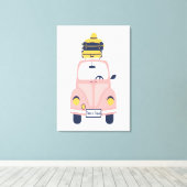 Camping Reisewagen Leinwanddruck (Insitu (Holzboden))