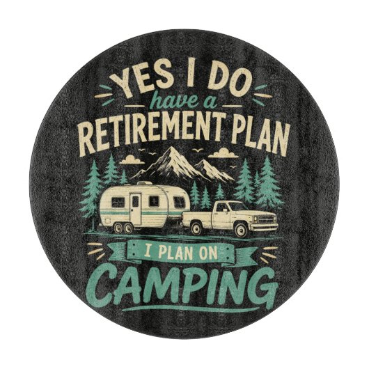 Camping-Rentensystem Schneidebrett (Vorderseite)