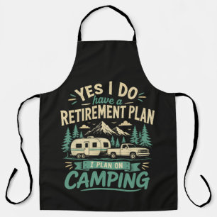 Camping-Rentenvorsorgeplan Schürze