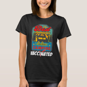 Camping Retro Travel Trailer Außenwagen Rollladen T-Shirt