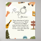 Camping-Ringspiel sagt nicht Braut Poster (Vorne)