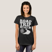 Camping Road Trip Leader Funny Travel Squad T-Shirt (Vorne ganz)