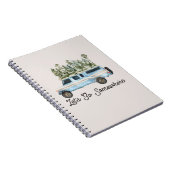 Camping Road Trip Zitat Lass uns irgendwo hingehen Notizblock (Rechte Seite)