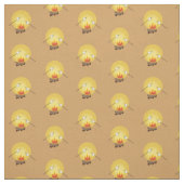 Camping Roasting Marshmallows Stoff (Muster)