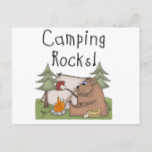 Camping Rocks Postkarte (Vorderseite)