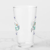 Camping RV Anhänger Camper Beer Pint trinken Glas (Links)