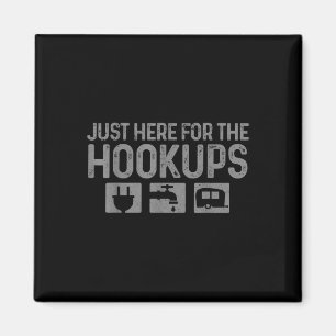 Camping Rv Caravan Motorhome direkt vor der Tür Magnet