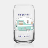 Camping RV Trailer Camper Beer Dosenglas (Rückseite)