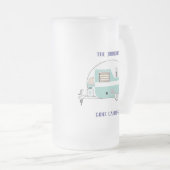 Camping RV Trailer Camper Mattglas Bierglas (VorderseiteRechts)