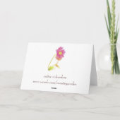 Camping Scene Happy Father's Day Card Karte (Rückseite)