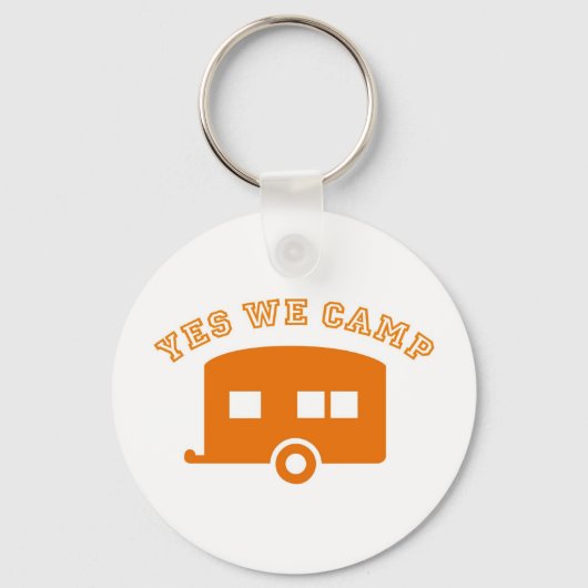 Camping Schlüsselanhänger (Vorderseite)